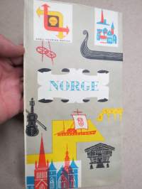 Shell Norge 1961 -tiekartta / road map