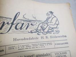 Klockarfar - Förströelseläsning för gammal och ung nr 4-5-6, 2.1.1933-11.2.1933
