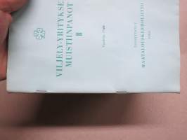 Viljely-yritykseni muistiinpanot II - Maatalouskerholiitto