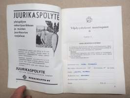 Viljely-yritykseni muistiinpanot II - Maatalouskerholiitto