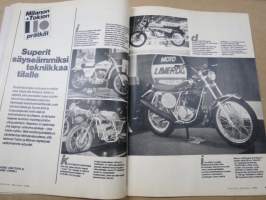 Tekniikan Maailma 1974 nr 1, Vuoden auto 1974 pohjolassa, Tiedon paloista sukellusveneeksi, Milloin kosmonautit lentävät kuuhun,Jokapäiväiset jätteet kevytsoraksi,ym