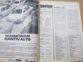 Tekniikan Maailma 1974 nr 10, Nauvon vene, Pentagone -Piikki öljyyn, Maailman pienin helikopteri, Verkehrshaus Luzer Sveitsiläisellä tarkkuudella, Nauvo Fiskari, ym.