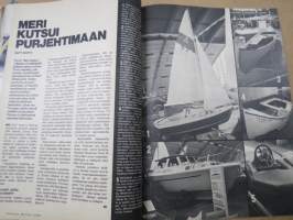 Tekniikan Maailma 1974 nr 10, Nauvon vene, Pentagone -Piikki öljyyn, Maailman pienin helikopteri, Verkehrshaus Luzer Sveitsiläisellä tarkkuudella, Nauvo Fiskari, ym.