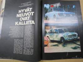 Tekniikan Maailma 1974 nr 10, Nauvon vene, Pentagone -Piikki öljyyn, Maailman pienin helikopteri, Verkehrshaus Luzer Sveitsiläisellä tarkkuudella, Nauvo Fiskari, ym.