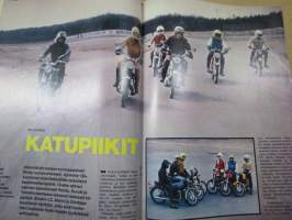 Tekniikan Maailma 1974 nr 10, Nauvon vene, Pentagone -Piikki öljyyn, Maailman pienin helikopteri, Verkehrshaus Luzer Sveitsiläisellä tarkkuudella, Nauvo Fiskari, ym.
