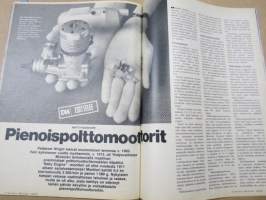 Tekniikan Maailma 1974 nr 10, Nauvon vene, Pentagone -Piikki öljyyn, Maailman pienin helikopteri, Verkehrshaus Luzer Sveitsiläisellä tarkkuudella, Nauvo Fiskari, ym.