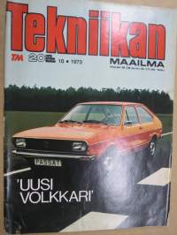 Tekniikan Maailma 1973 nr 10, Uusi volkkari, Uudet ydinvoimalat, Tuhannen kilojoulen pihvi, Täällä syntyy lentokoneita, Kallista saippuaa, Radio-ohjaus laitteet, ym.