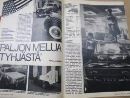 Tekniikan Maailma 1973 nr 10, Uusi volkkari, Uudet ydinvoimalat, Tuhannen kilojoulen pihvi, Täällä syntyy lentokoneita, Kallista saippuaa, Radio-ohjaus laitteet, ym.