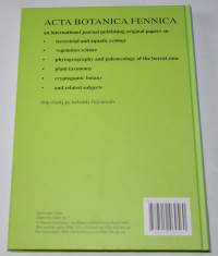 Acta Botanica Fennica  Nr. 162  1999