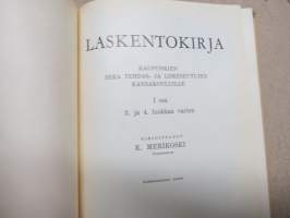 Kaupunkikansakoulun laskentokirja I 3. ja 4. luokkaa varten