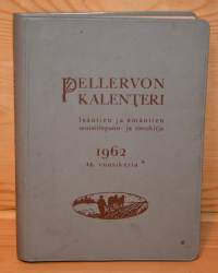 Pellervon kalenteri 1962, runsaasti mainoksia maatalouteen liittyen