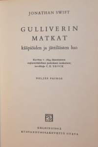 Gulliverin matkat kääpiöiden ja jättiläisten luo