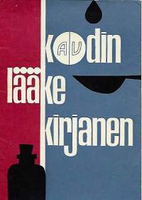 Kodin lääkekirjanen   - tuote-esite  mainos 1963