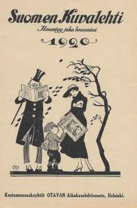 Pääskynen, Suomen Kuvalehti etc  - tuote-esite  mainos 1920