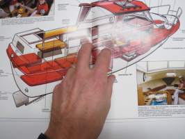 Seiskari-vene -myyntiesite / sales brochure