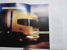 Scania L - nopeita kaukokuljetuksia varten -myyntiesite / sales brochure