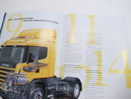 Scania L - nopeita kaukokuljetuksia varten -myyntiesite / sales brochure