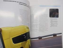 Scania - Voimaa ja sitkeyttä - kuorma-auto tuotantohyödykkeenä -myyntiesite / sales brochure