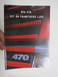 Scania - Nya 470 - Det är framtidens ljud. -myyntiesite / sales brochure