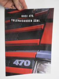 Scania - 470 - tulevaisuuden ääni -myyntiesite / sales brochure