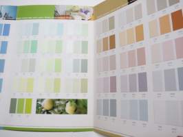 Tikkurila - Sisustajan värikartta 2008 sisäseinät -colour chart