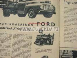 Ford-tietoja 1949 (henkilö- ja kuorma-autot) -myyntiesite