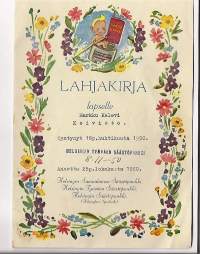 Lahjakirja lapselle 1950