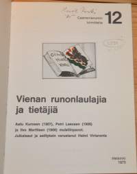 Vienan runonlaulajia ja tietäjiä