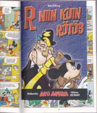 Aku Ankka N:o 22/2007 (30.5.2007). Extrana upea dekkariliite