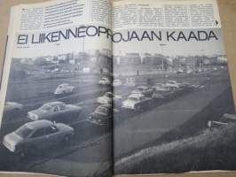 Tekniikan Maailma 1972 nr 3,Täsmällinen palvelija UPAK, Kuplan tappaja, Ei liikenne-oppi ojaan kaada, Yksi vene - monta käyttöä, Moottoripursi ei ole muotijuttu, ym.