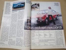 Tekniikan Maailma 1972 nr 2, Toisen polven rekoordi, Renault 5 tuorein tonni, Suomen neljä toiseksi halvinta, Matkustajia ja tavaraa, Etelä-Suomen kierros, ym.