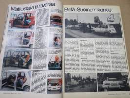 Tekniikan Maailma 1972 nr 2, Toisen polven rekoordi, Renault 5 tuorein tonni, Suomen neljä toiseksi halvinta, Matkustajia ja tavaraa, Etelä-Suomen kierros, ym.