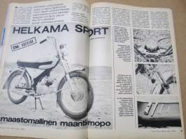 Tekniikan Maailma 1972 nr 5, Ilmojen keinutuoli, Video-posetiivi, BMW Olympia-kaupungin auto, Politisoitu liikenneturvallisuus, Suurin rengasuutuus 80 vuoteen?, ym.