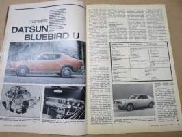 Tekniikan Maailma 1972 nr 4, Särkkä etsii särkkiä, Mahdoton kello, Williamsin turbiini, Pieniä pursia ja omaperäisiä oivalluksia, Helkama Tossu, Lista lämpiää, ym.