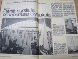 Tekniikan Maailma 1972 nr 4, Särkkä etsii särkkiä, Mahdoton kello, Williamsin turbiini, Pieniä pursia ja omaperäisiä oivalluksia, Helkama Tossu, Lista lämpiää, ym.