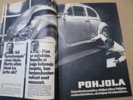 Tekniikan Maailma 1972 nr 6, Terhi tuo veneilyn riemut kaikkien ulottuville, Elektroniikka-näyttely Otaniemessä, Tuulilasi-sodassa heitetään isoja kiviä, ym.