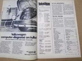 Tekniikan Maailma 1972 nr 6, Terhi tuo veneilyn riemut kaikkien ulottuville, Elektroniikka-näyttely Otaniemessä, Tuulilasi-sodassa heitetään isoja kiviä, ym.