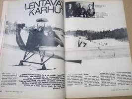 Tekniikan Maailma 1972 nr 6, Terhi tuo veneilyn riemut kaikkien ulottuville, Elektroniikka-näyttely Otaniemessä, Tuulilasi-sodassa heitetään isoja kiviä, ym.