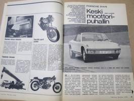 Tekniikan Maailma 1972 nr 11, Diesel vertailu, KIEL-olympiapurjehdusten kaupunki, Kolme d-tv, Pikkutiiskeri ei ole tankki-laiva, Keskimoottori-puhallin, ym.