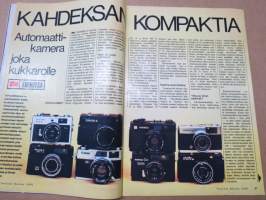 Tekniikan Maailma 1972 nr 12, Nyt roiskii taas taivaalta ukkonen, Yksin yli Atlantin, Viksund 24 Buyable, Kesähelteestä joulupakkasille, Kahdeksan kompaktia, ym.