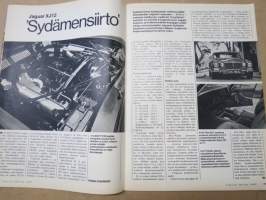 Tekniikan Maailma 1972 nr 14, Väylien vahtikoirat Majakat, Jaguar XJ12 Sydämensiirto, Ajokortti on arvokas paperi, Viimeisin viikinki, Autolautta-kuninkaat,  ym.