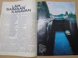 Tekniikan Maailma 1972 nr 14, Väylien vahtikoirat Majakat, Jaguar XJ12 Sydämensiirto, Ajokortti on arvokas paperi, Viimeisin viikinki, Autolautta-kuninkaat,  ym.