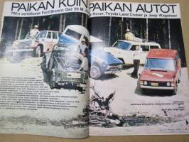 Tekniikan Maailma 1972 nr 14, Väylien vahtikoirat Majakat, Jaguar XJ12 Sydämensiirto, Ajokortti on arvokas paperi, Viimeisin viikinki, Autolautta-kuninkaat,  ym.