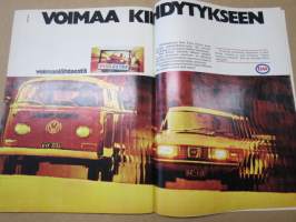 Tekniikan Maailma 1972 nr 14, Väylien vahtikoirat Majakat, Jaguar XJ12 Sydämensiirto, Ajokortti on arvokas paperi, Viimeisin viikinki, Autolautta-kuninkaat,  ym.