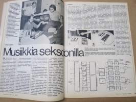 Tekniikan Maailma 1972 nr 18, Härmän Jätkä ryyppää kerosiinia, Musiikkia seksofonilla, Yankee 500Z -Espanjaksi jees,Uusi äänilevyjen kaiverrusmenetelmä Japanista,ym.