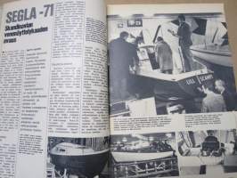 Tekniikan Maailma 1971 nr 4, Seat -suuri tuntematon, Segla -71 Skandinavian venenäyttely-kauden avaus, Auton-osat pommituksessa, Apulaitteita kylmän vaivoihin, ym.