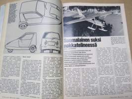 Tekniikan Maailma 1971 nr 4, Seat -suuri tuntematon, Segla -71 Skandinavian venenäyttely-kauden avaus, Auton-osat pommituksessa, Apulaitteita kylmän vaivoihin, ym.
