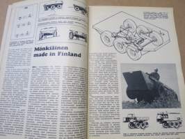 Tekniikan Maailma 1970 nr 1, Siinä mennä mönkii mönkiäinen, tätä sheriffiä ei tarvi pelätä, Olemme autoteollisuuden iskujoukko, SALT-tiedon miehet, ym.