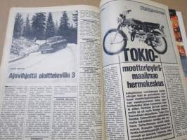 Tekniikan Maailma 1970 nr 1, Siinä mennä mönkii mönkiäinen, tätä sheriffiä ei tarvi pelätä, Olemme autoteollisuuden iskujoukko, SALT-tiedon miehet, ym.