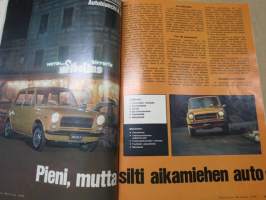 Tekniikan Maailma 1970 nr 4, Suomen suurin perämoottori-testaus, Japanin autoteollisuus on valmis taisteluun, De Dion näytti tietä Henry Fordille, ym.